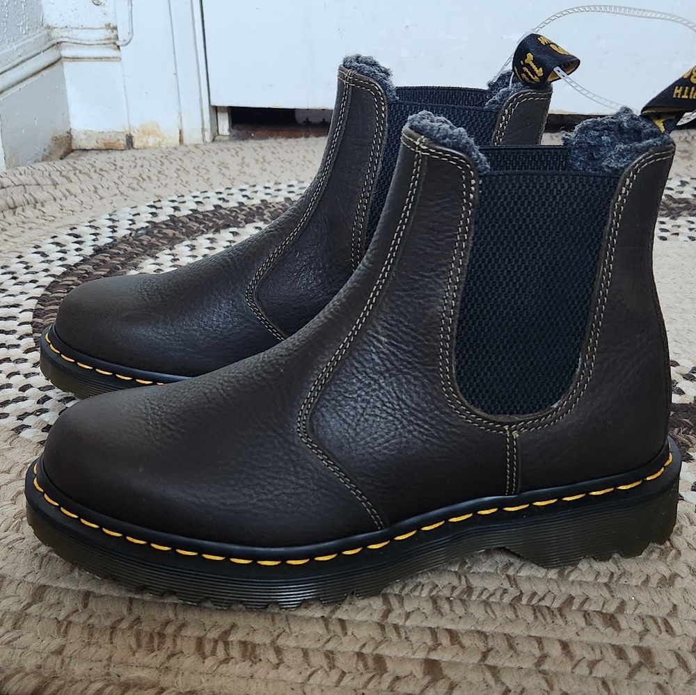 Dr. Martens Dark Brown Ankle Boots